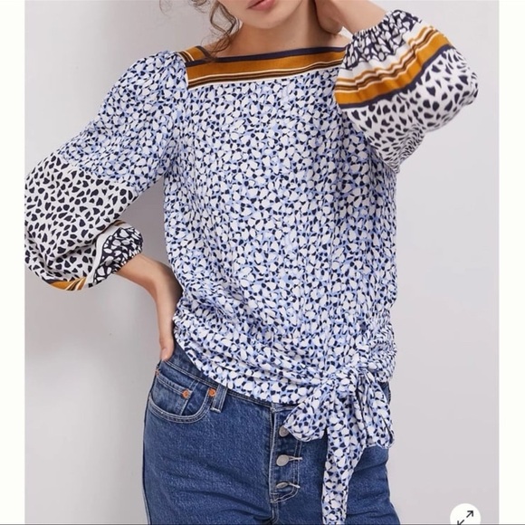 Maeve Anthropologie Philippa Blouse - Picture 1 of 5